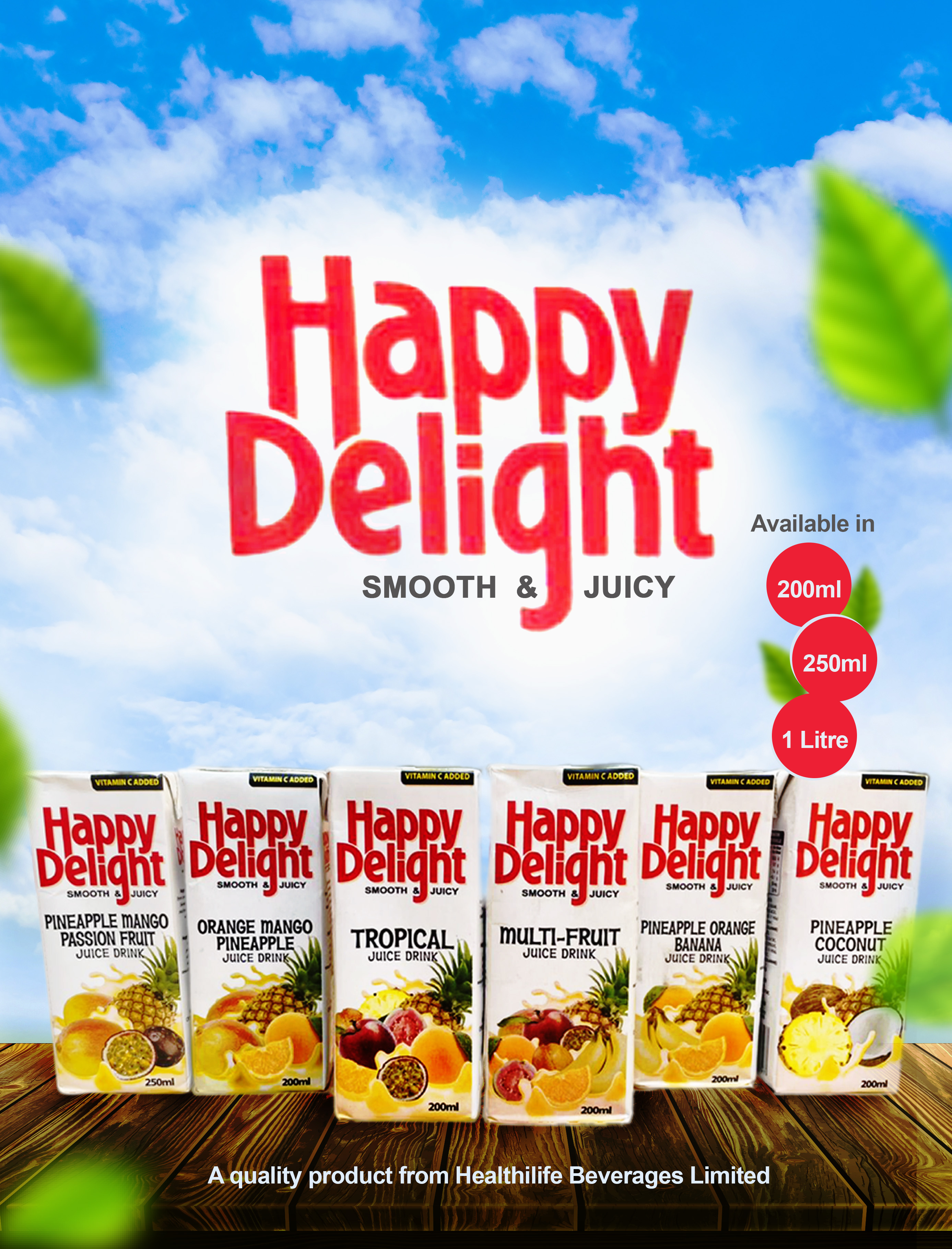 Creative Flyer: Happy Delight